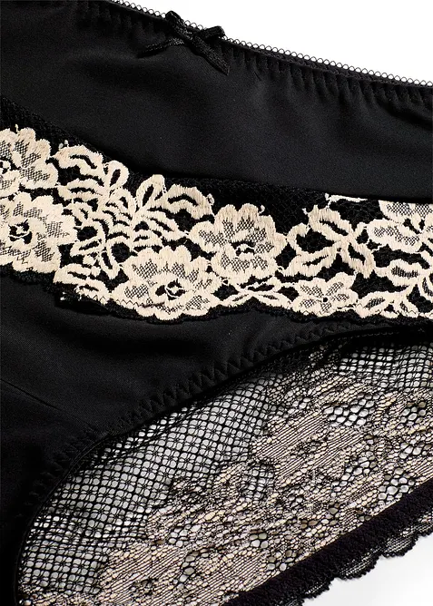 Slip Maxi avec dentelle, bonprix