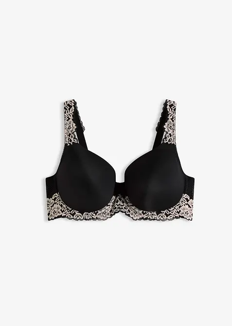 Soutien-gorge à coques et bretelles rembourrées, bonprix