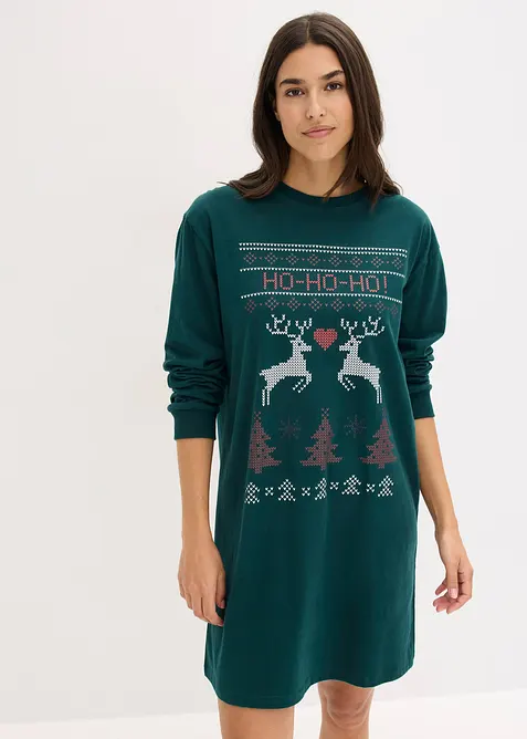 Chemise de nuit 100% coton, bonprix