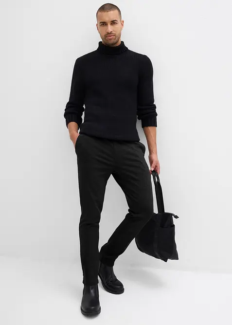 Pantalon slim, &eacute;lastiqu&eacute; et &eacute;l&eacute;gant, bonprix