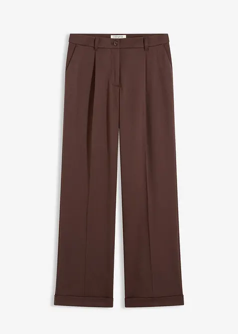 Pantalon large à pinces, bonprix