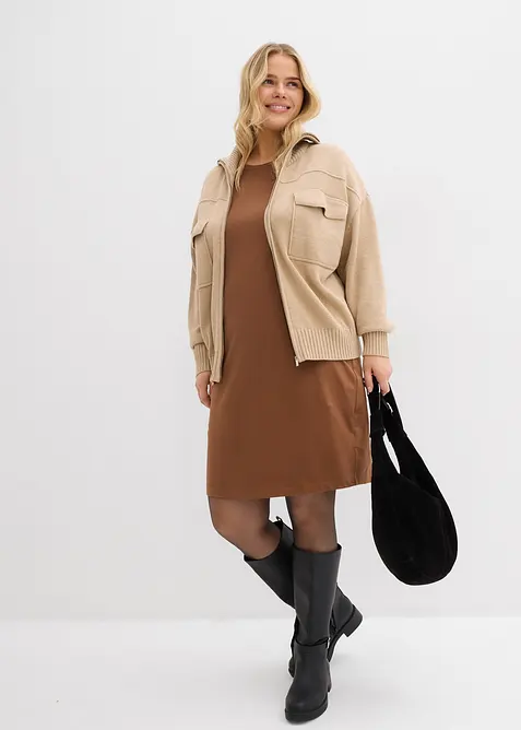 Robes en jersey coton extensible, bonprix