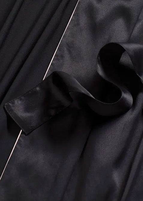 Kimono en satin brillant, bonprix