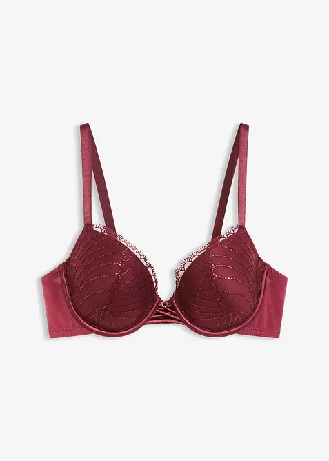 Soutien-gorge à coques brodé, bonprix