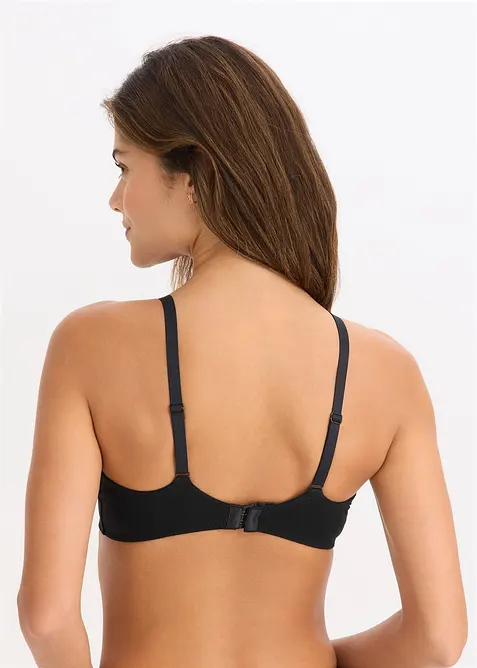 Lot de 2 soutiens-gorge coton sans armatures, bonprix