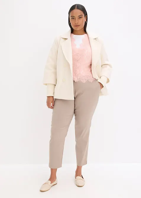 Gilet sans manches en dentelle, bonprix