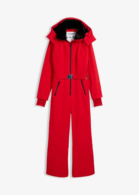 Combinaison de ski rembourr&eacute;e en softshell d&eacute;perlant, bonprix