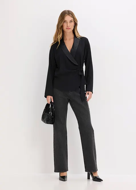 Blouse cache-cœur, bonprix