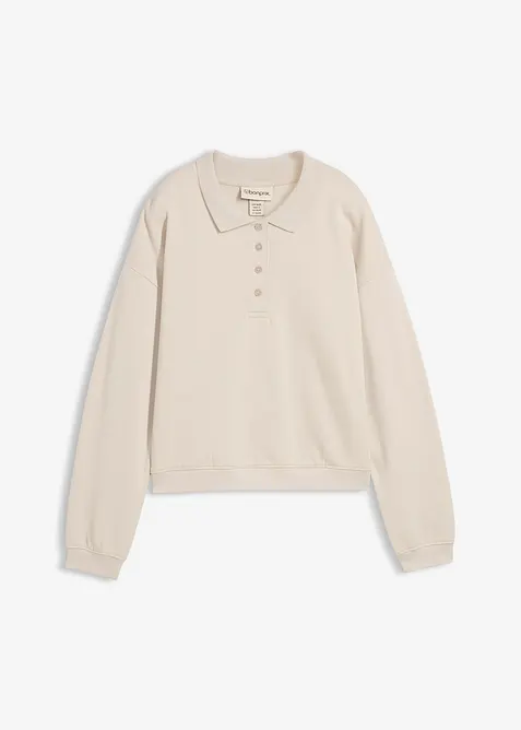 Sweat-shirt 100% coton, bonprix