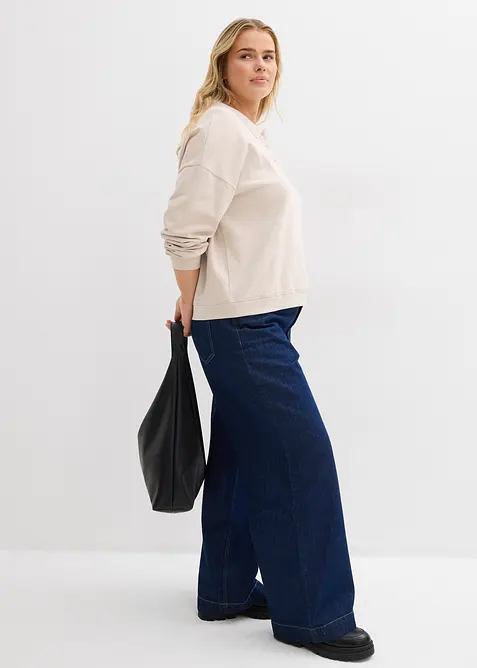 Sweat-shirt 100% coton, bonprix