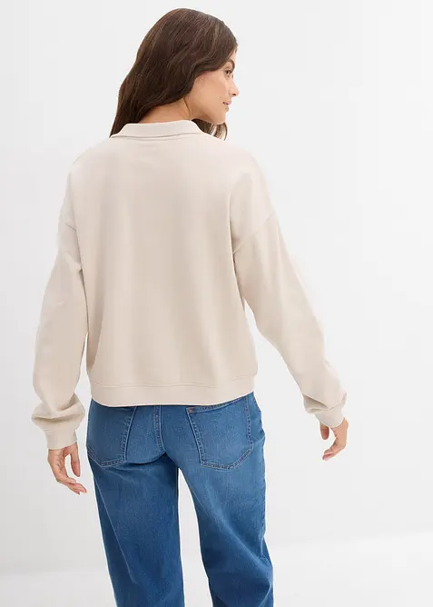 Sweat-shirt 100% coton, bonprix