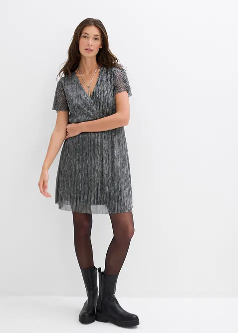 Robe courte brillante, bonprix