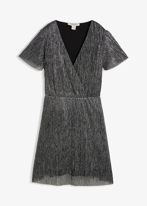 Robe courte brillante, bonprix