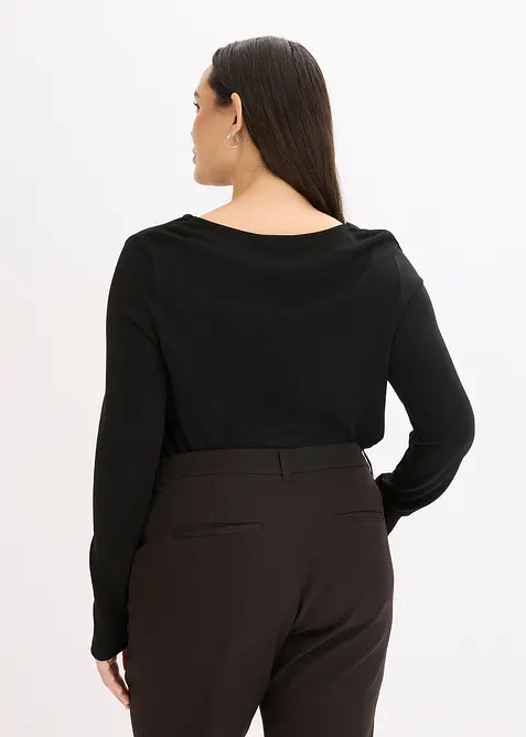 Body en viscose mélangée au tombé fluide, bonprix