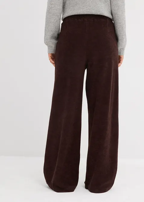 Pantalon en jersey &eacute;ponge, bonprix