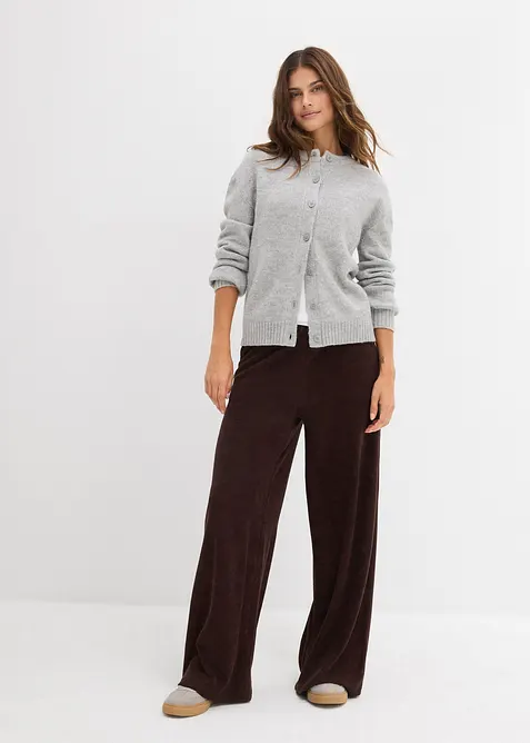 Pantalon en jersey &eacute;ponge, bonprix