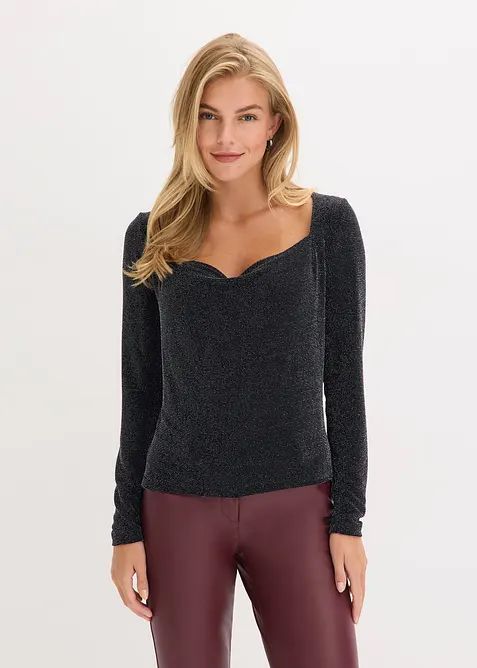 Top col bénitier, bonprix