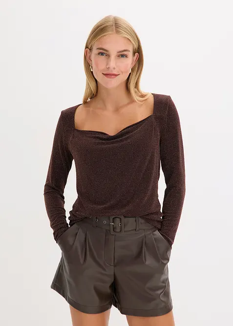 Top col b&eacute;nitier, bonprix