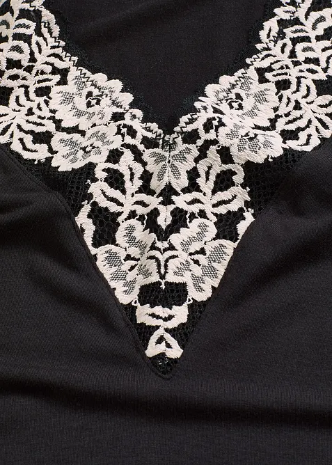 Body sans armatures en modal doux avec dentelle, bonprix