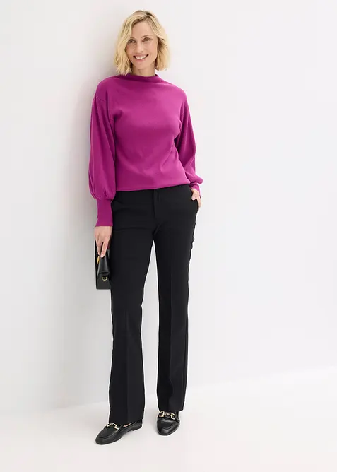 Pantalon à pinces féminin, bonprix