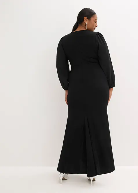 Robe longue avec application strass, bonprix