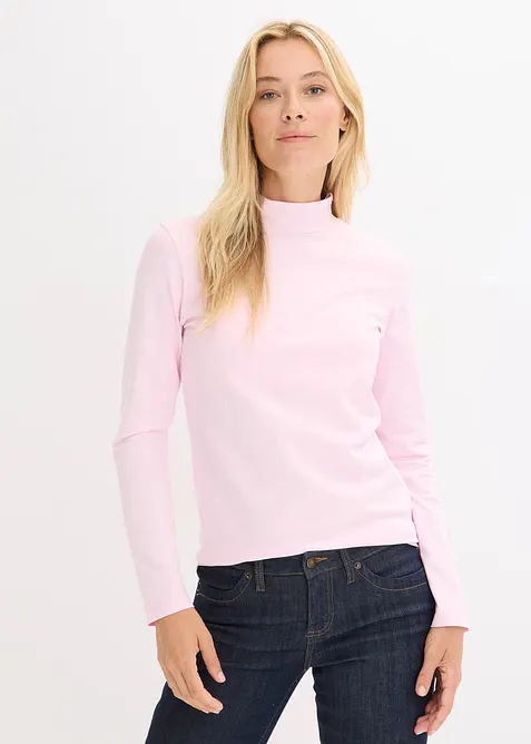 T-shirt manches longues ajust&eacute;, bonprix