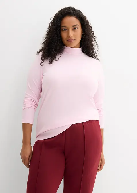 T-shirt manches longues ajust&eacute;, bonprix