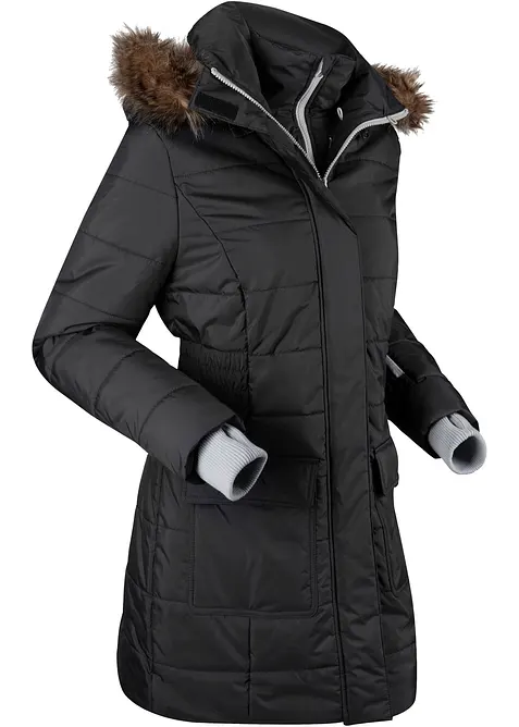 Parka longue style 2-en-1, matelassée et déperlante, bonprix