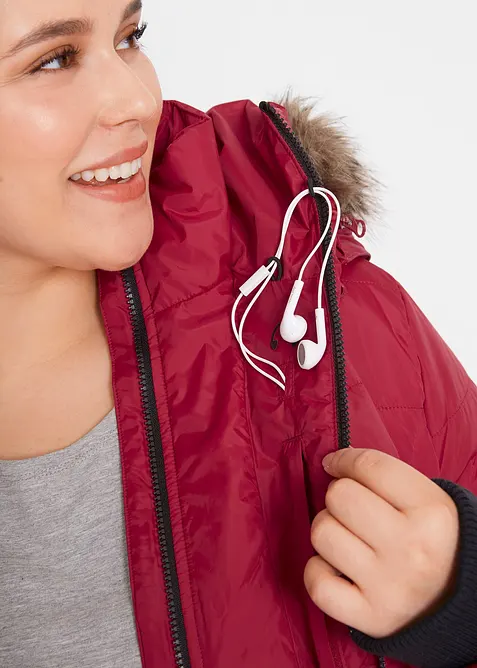 Parka longue style 2-en-1, matelassée et déperlante, bonprix