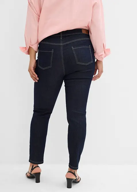 Jean skinny taille mi-haute, extensible, bonprix