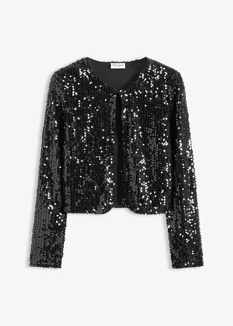 Gilet &agrave; sequins, bonprix