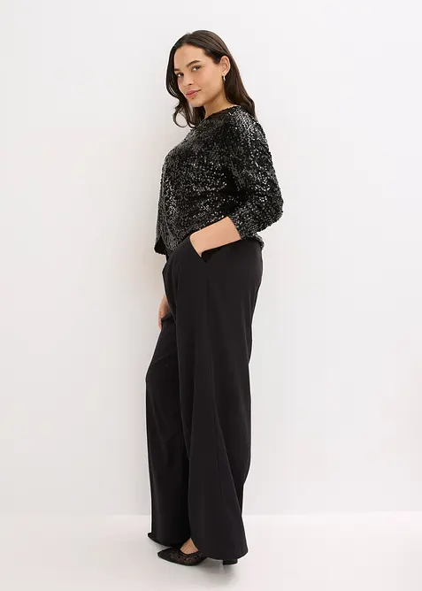 Gilet &agrave; sequins, bonprix