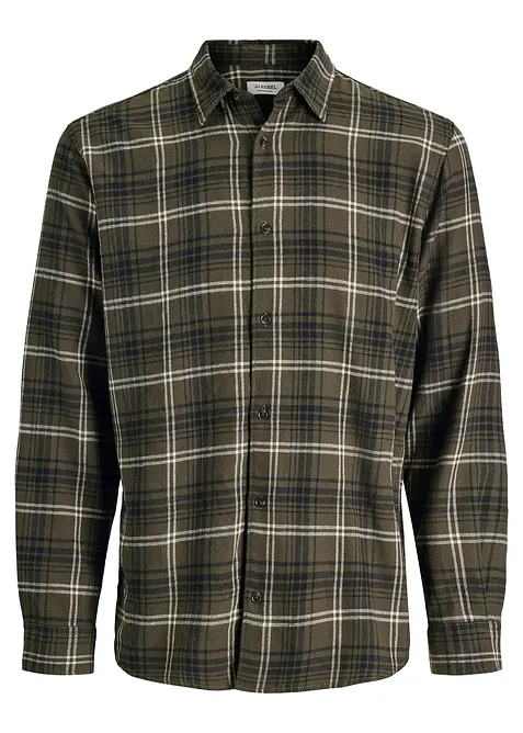 Chemise JJ REBEL en flanelle 100% coton, J&J Rebel