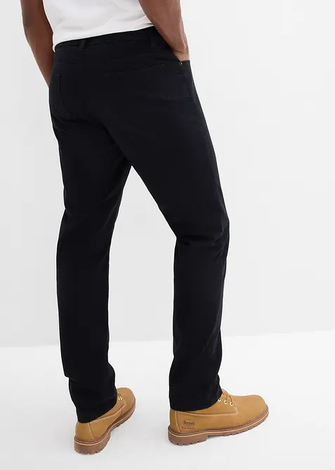 Pantalon regular en twill, droit, 100% coton, bonprix
