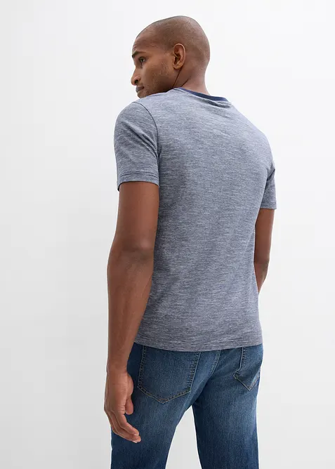 Lot de 2 T-shirts 100% coton, bonprix