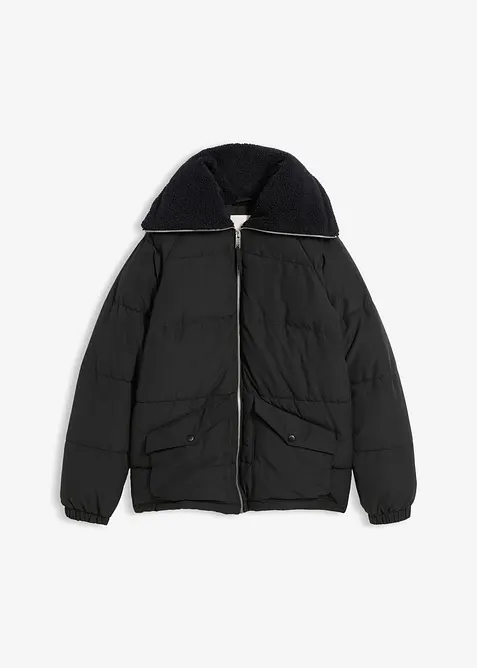 Doudoune avec col à doublure peluche, bonprix