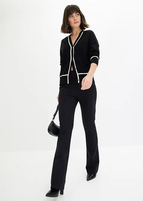 Cardigan à col V, bonprix