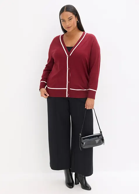 Cardigan &agrave; col V, bonprix