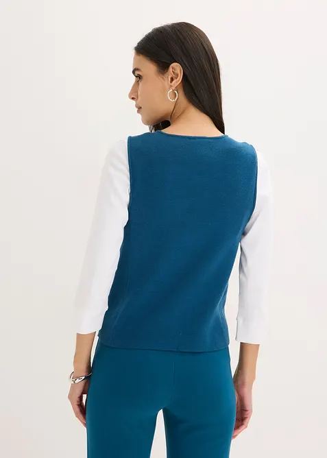 Gilet sans manches en maille, bonprix