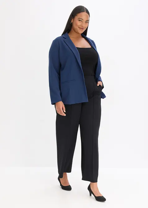 Blazer en jersey cr&ecirc;pe, bonprix