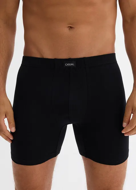 Lot de 5 boxers Midi coton, bonprix