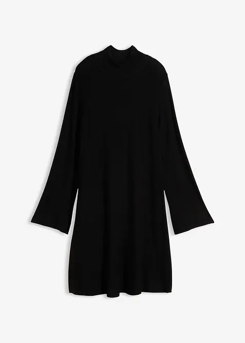 Robe trapèze en maille, viscose majoritaire, bonprix