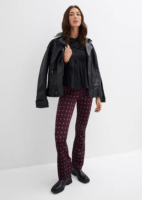 Blouse ornée de nœuds, bonprix