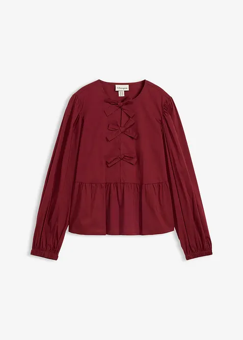 Blouse ornée de nœuds, bonprix