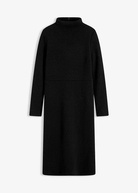 Robe midi &eacute;vas&eacute;e, bonprix