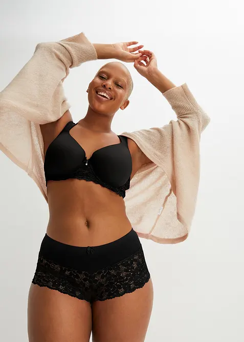 Soutien-gorge &agrave; coques et bretelles rembourr&eacute;es, bonprix