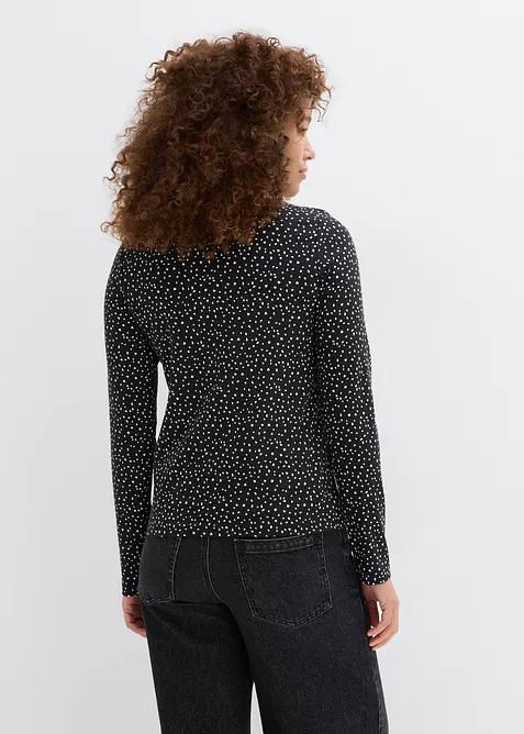 Lot de 2 T-shirts manches longues, bonprix