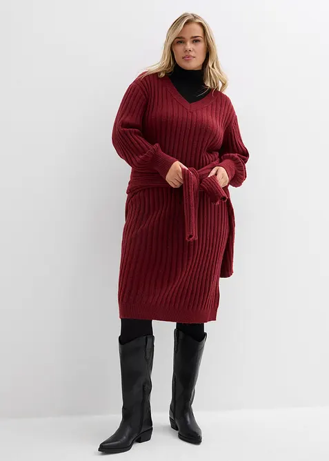 Robe en maille, bonprix