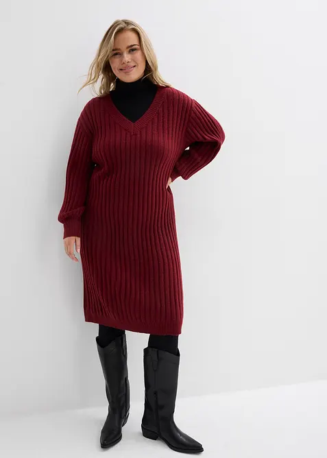 Robe en maille, bonprix