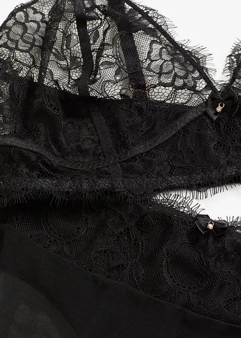 Brassière et string taille haute ouvert (ens. 2 pces), bonprix